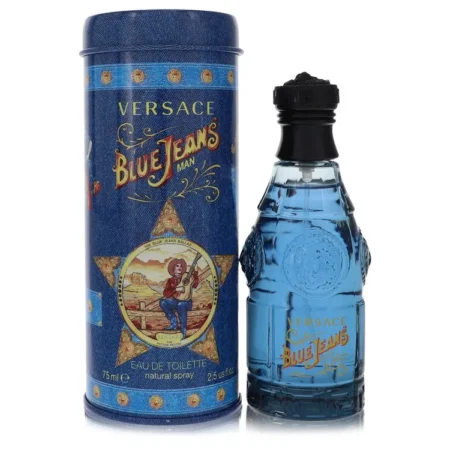 Versace Blue Jeans Eau de Toilette Iconic Men's Fragrance
