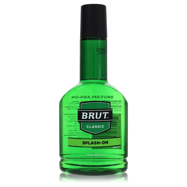 Faberge Brut Splash-On Lotion Plastic Bottle Unboxed Locion Iconic