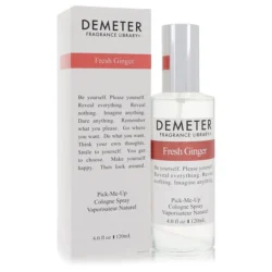 Demeter Fresh Ginger Eau de Cologne Luxury Freshness Redefined