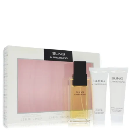 Alfred Sung 3.4 oz Eau de Toilette Trio Set Iconic Luxury