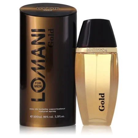 Lomani Gold Eau de Toilette Iconic Luxury Scent for Men