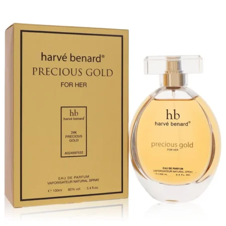 Harve Benard Precious Gold Eau de Parfum Luxury Iconic Scent
