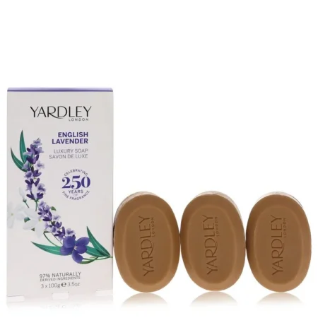 Yardley London English Lavender Soap 3 x 3.5 oz - Luxury