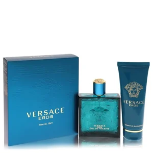 Eros Gift Set - 3.4 oz Eau De Toilette Spray + 3.4 oz Shower Gel Gift Set by Versace