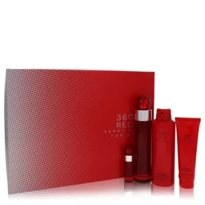 Perry Ellis 360 Red Gift Set Iconic Fragrance Ensemble