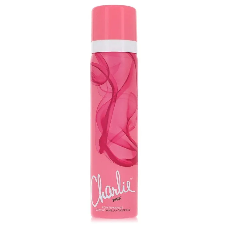 Revlon Charlie Pink Body Spray Exclusive Luxury Fresh Scent
