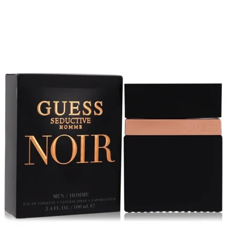 Guess Seductive Homme Noir Eau de Toilette Luxury Scent