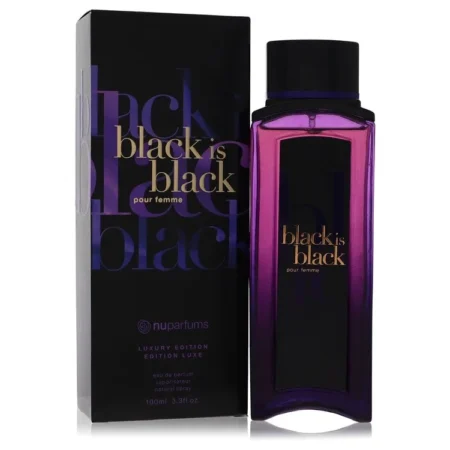 Nu Parfums Black Is Black Eau de Parfum Exclusive Fragrance