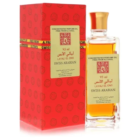 Swiss Arabian Layali El Ons Parfum Oil – Iconic Luxury Scent