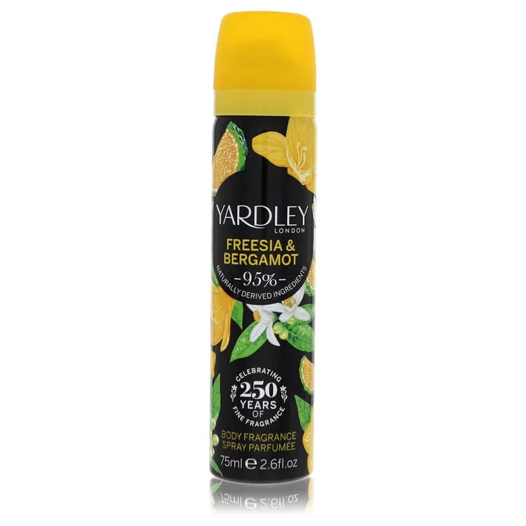 Yardley London Freesia & Bergamot Body Fragrance Spray Fresh