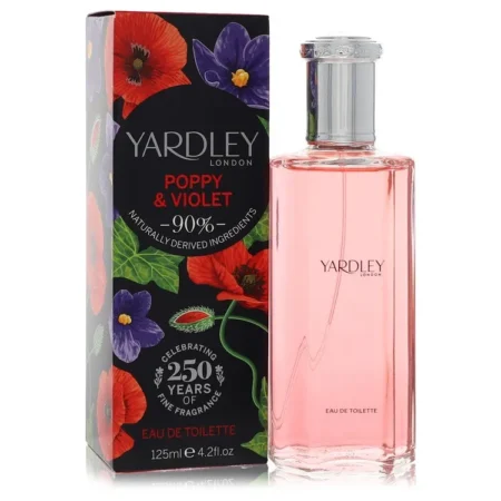 Yardley London Poppy & Violet Eau de Toilette Iconic Scent