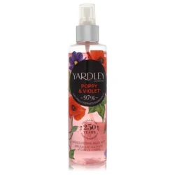 Yardley London Poppy & Violet Body Mist - Timeless Elegance