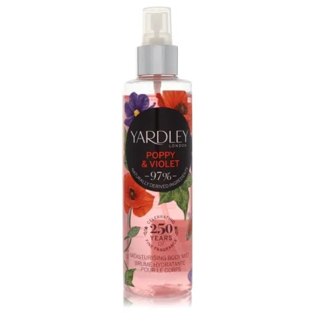 Yardley London Poppy & Violet Body Mist - Timeless Elegance