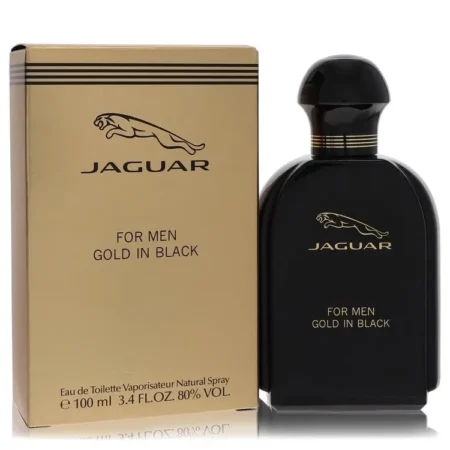 Jaguar Gold In Black Eau de Toilette Iconic Luxury Fresh