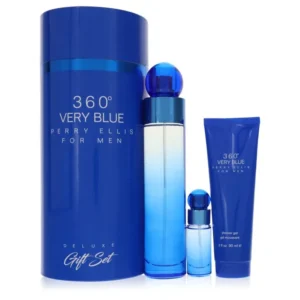 Perry Ellis 360 Very Blue Gift Set Exclusive Luxury Duo
