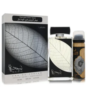Lattafa Najdia 3.4 oz EDP & 1.7 oz Deo Gift Set Luxury