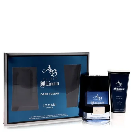 Lomani Spirit Millionaire Dark Fusion Gift Set – Timeless