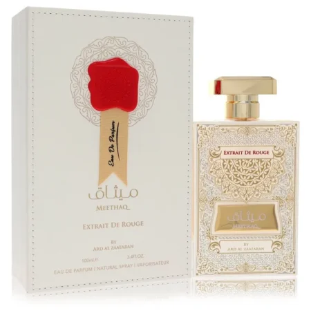 Al Zaafaran Meethaq Extrait De Rouge Unisex Eau de Parfum New