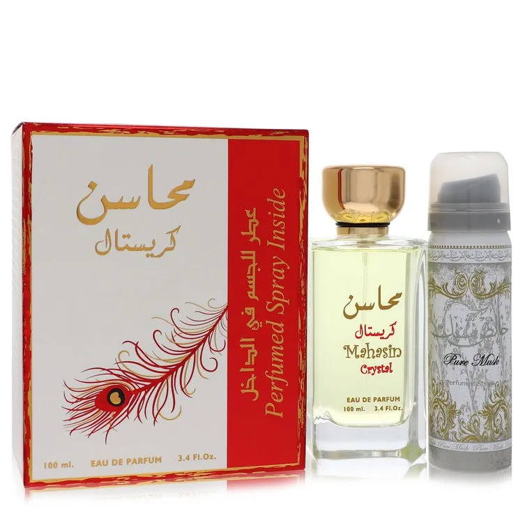 Lattafa Mahasin Crystal Gift Set – Exclusive Opulence