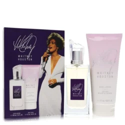Whitney Houston 3.4 oz Eau De Parfum Spray + 6 oz Body Lotion Gift Set Exclusive