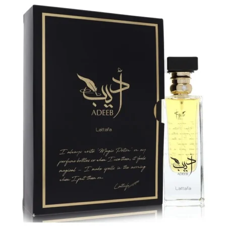 Lattafa Adeeb Eau de Parfum Iconic Luxury Unisex Fragrance